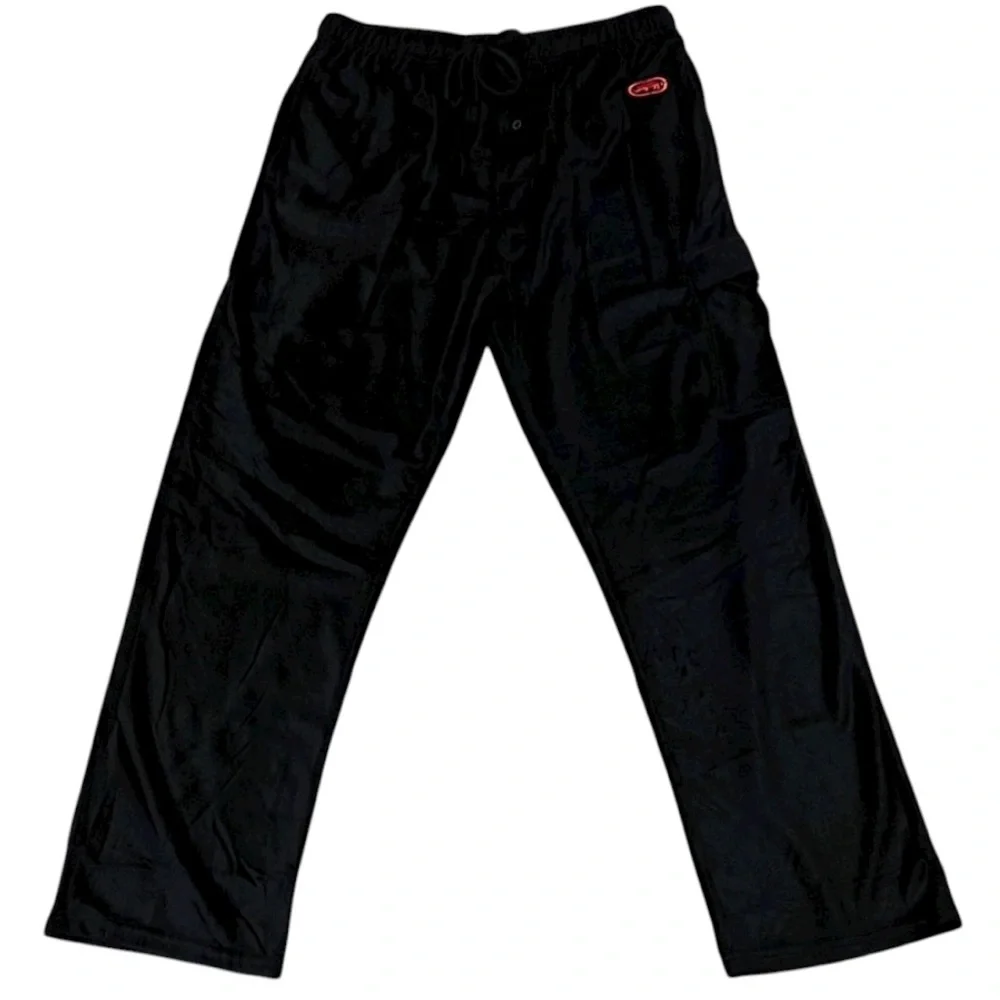 Ecko Unltd Minky Fleece Sleep Jogger Elastic Waist Pajama Pants Men's L EUC